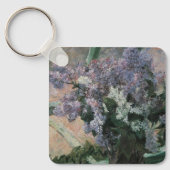Lilacs in een raam van Mary Cassatt,  Kunst Sleutelhanger (Voorkant)