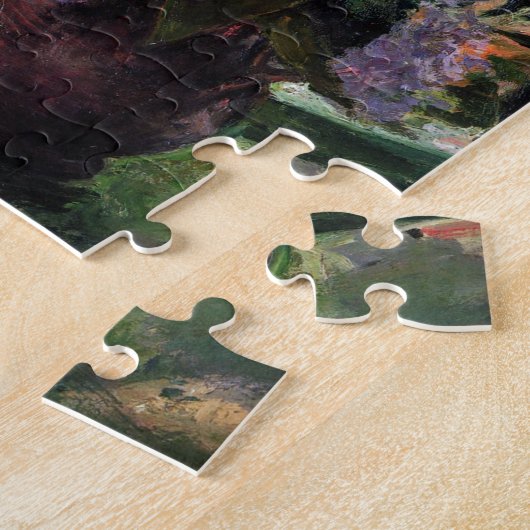 Lilacs in een raam van Mary Cassatt Legpuzzel (Zijkant)