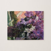 Lilacs in een raam van Mary Cassatt Legpuzzel (Horizontaal)
