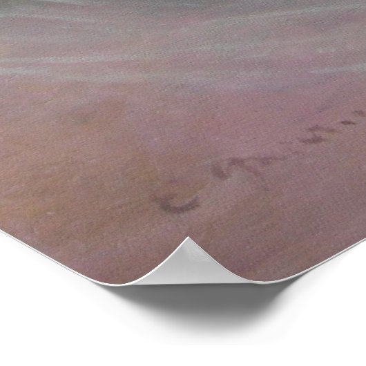 Lilacs in een vaas poster (Hoek)