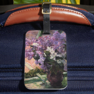 Lilacs in een venster   Mary Cassatt Bagagelabel