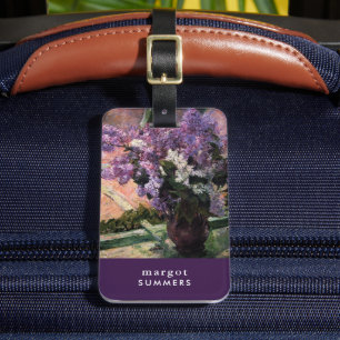 Lilacs in een venster   Mary Cassatt Bagagelabel