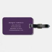 Lilacs in een venster | Mary Cassatt Bagagelabel (Achterkant horizontaal)