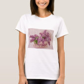 Lilacs in een Victoriaans Pet doos T-shirt (Voorkant)
