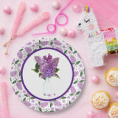 Lilacs in Spring Paper Bord (Feest)