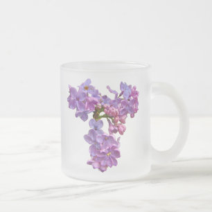 Lilacs in Springtime Matglas Koffiemok