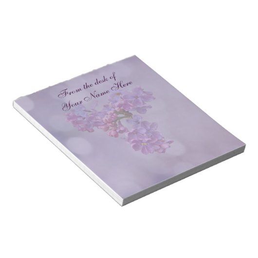 Lilacs in Springtime Notitieblok (Schuin)