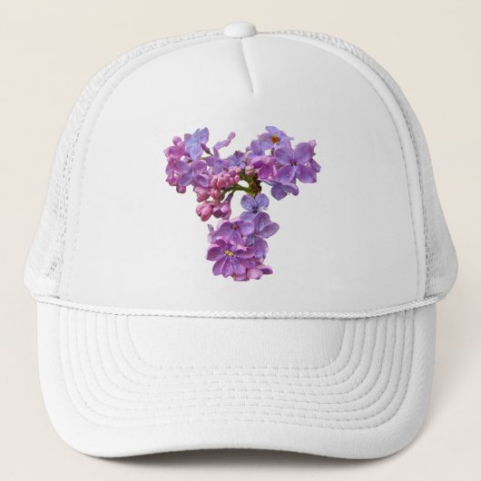 Lilacs in Springtime Trucker Pet (Voorkant)