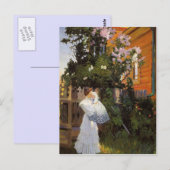 Lilacs in Sun Briefkaart (Voorkant / Achterkant)