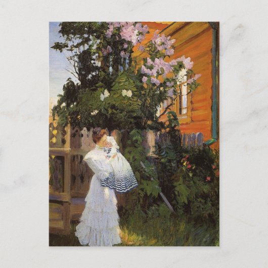 Lilacs in Sun Briefkaart (Voorkant)