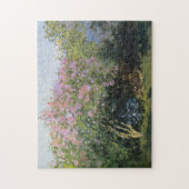 Lilacs in the Sun Monet Fine Art Legpuzzel (Verticaal)