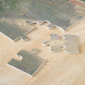 Lilacs in Window van Mary Cassatt American Painter Legpuzzel (Zijkant)