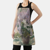 Lilacs in Window van Mary Cassatt American Painter Schort (Insitu)