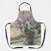 Lilacs in Window van Mary Cassatt American Painter Schort (Voorkant)