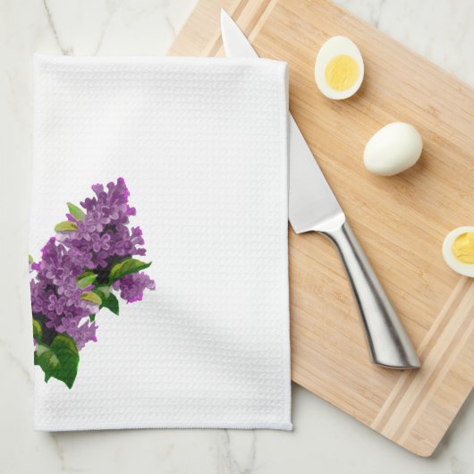 Lilacs Kitchen Towel Theedoek (Quarter Fold)