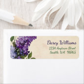 Lilacs-labels voor retouradressen Etiket (Insitu)