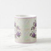 Lilacs Monogram pasta Marble Ceramic Mok (Center)