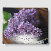 Lilacs On Old Piano Keys Gastenboek (Voorkant)