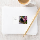 Lilacs op oude boeken etiket (Insitu)