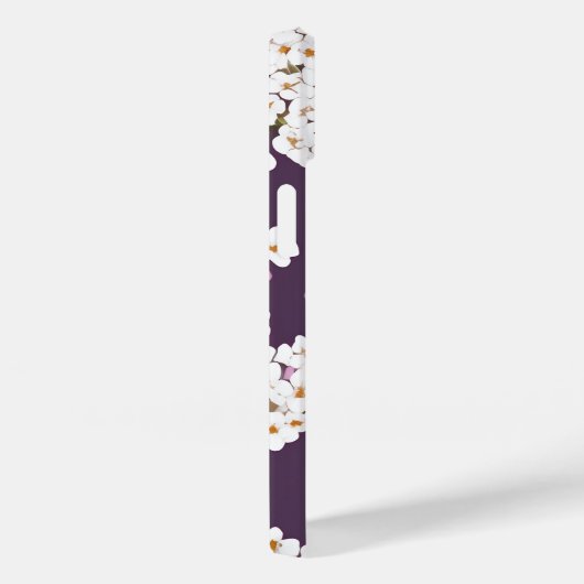 Lilacs op Paarse Case-Mate iPhone Case (Achterkant / Rechts)