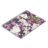 Lilacs op Paarse Notitieboek (Linkerzijde)