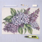 Lilacs Paarse Lila Struik Illustratie Tissuepapier (Craft)