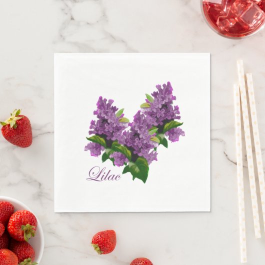 Lilacs papieren servetten (Insitu)