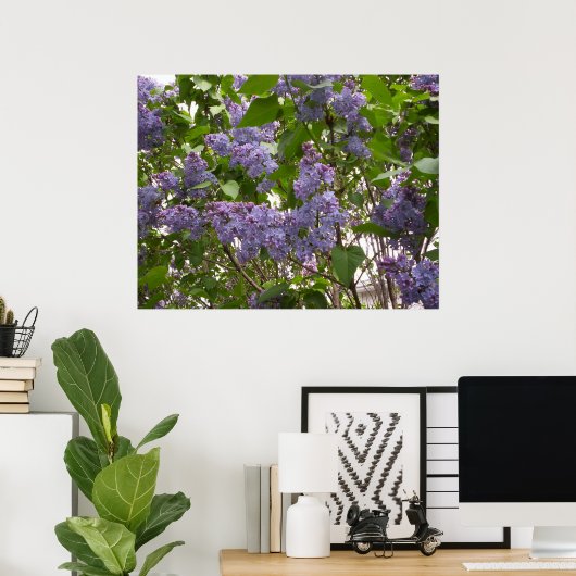 Lilacs Poster (Thuiskantoor)
