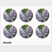 Lilacs Ronde Sticker (Vel)