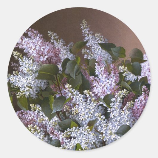  Lilacs Ronde Sticker (Voorkant)