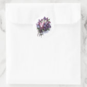 Lilacs Ronde Sticker (Tas)