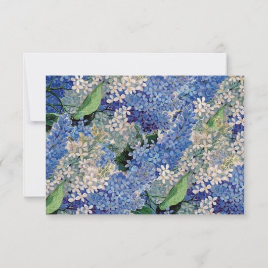 Lilacs RSVP-kaarten RSVP Kaartje (Achterkant)