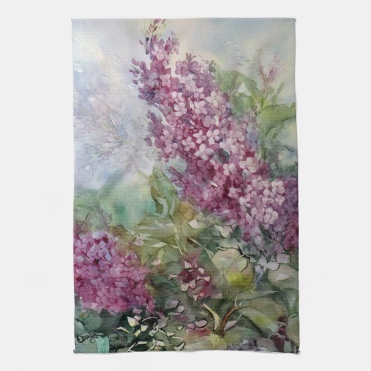 Lilacs Theedoek (Verticaal)