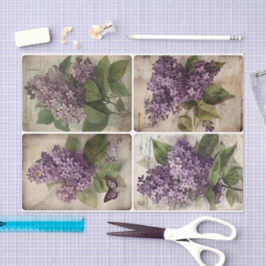 Lilacs Tissuepapier (Craft)