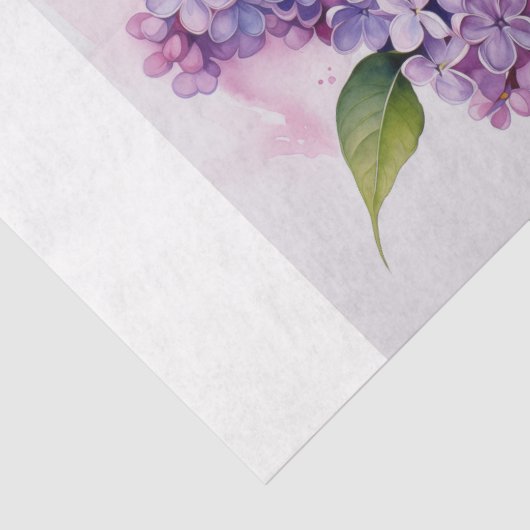Lilacs Tissuepapier (Detail)