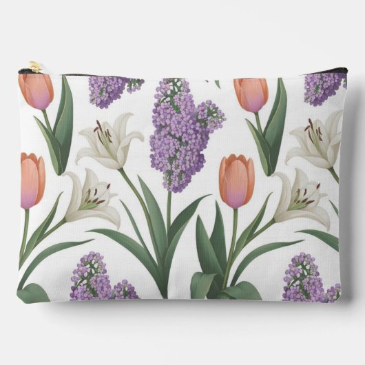 Lilacs Tulpen Lelies Accessoirezak Reiszak Etui (Voorkant)