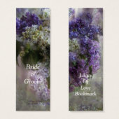 Lilacs Van Liefde Bladwijzer Mini Visitekaartjes (Voorkant /achterkant)