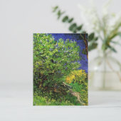 Lilacs van Vincent van Gogh,  Garden Flowers Briefkaart (Staand voorkant)