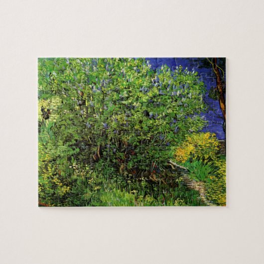 Lilacs van Vincent van Gogh, Garden Flowers Legpuzzel (Horizontaal)
