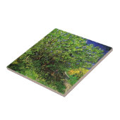 Lilacs van Vincent van Gogh,  Garden Flowers Tegeltje (Zijkant)