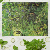 Lilacs van Vincent van Gogh,  Garden Flowers Theedoek (Gevouwen)