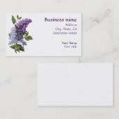  Lilacs Visitekaartje (Voorkant / Achterkant)