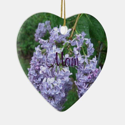 Lilacs voor Moederdag Keramisch Ornament (Rechts)