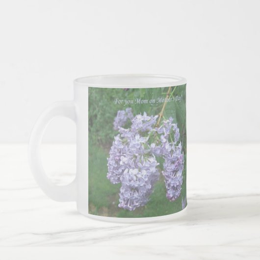 Lilacs voor Moederdag Koffiemok (Links)