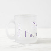 Lilacs zoeken - Ga naar je Lilly Mok (Links)