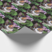 Lilah de schildpad: een perfect mooie kat cadeaupapier (Hoek)