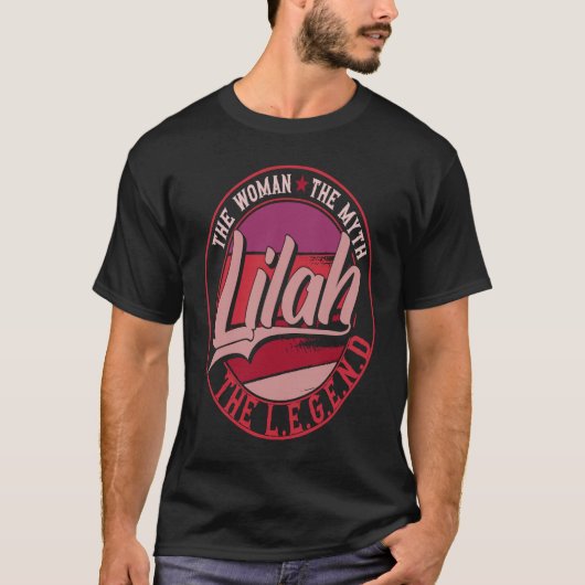 Lilah the Lady of Myth the Legend T-shirt (Voorkant)