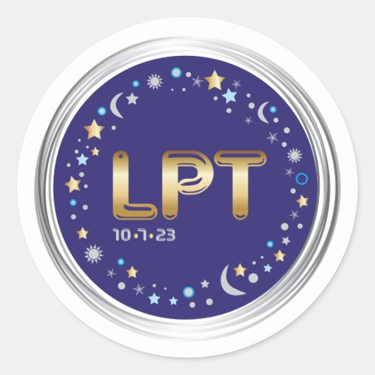 LilaPalooza Sticker (Voorkant)