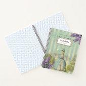 Lilas au printemps French geïnspireerd Personalize Notitieboek (Binnen)