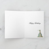 Lilas au printemps, Gelukkige Verjaardag Kaart (Binnen)